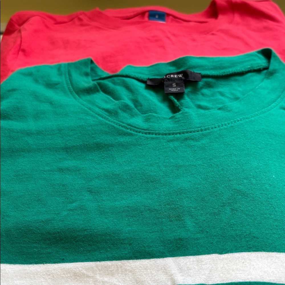 Tshirt dress bundle-j.crew and Old Navy - Picture 3 of 4